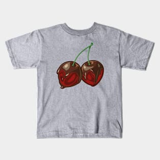 National Chocolate Covered Cherry Day – January Kids T-Shirt